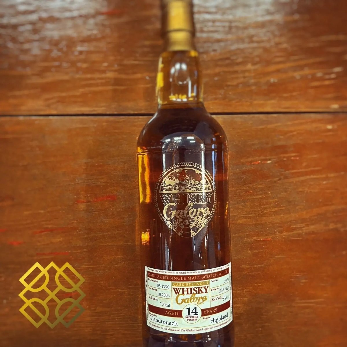 グレンドロナック1994 19年 Oloroso Sherry Puncheon The Glendronach 1994 27Yr #7466 Oloroso Puncheon Scotch