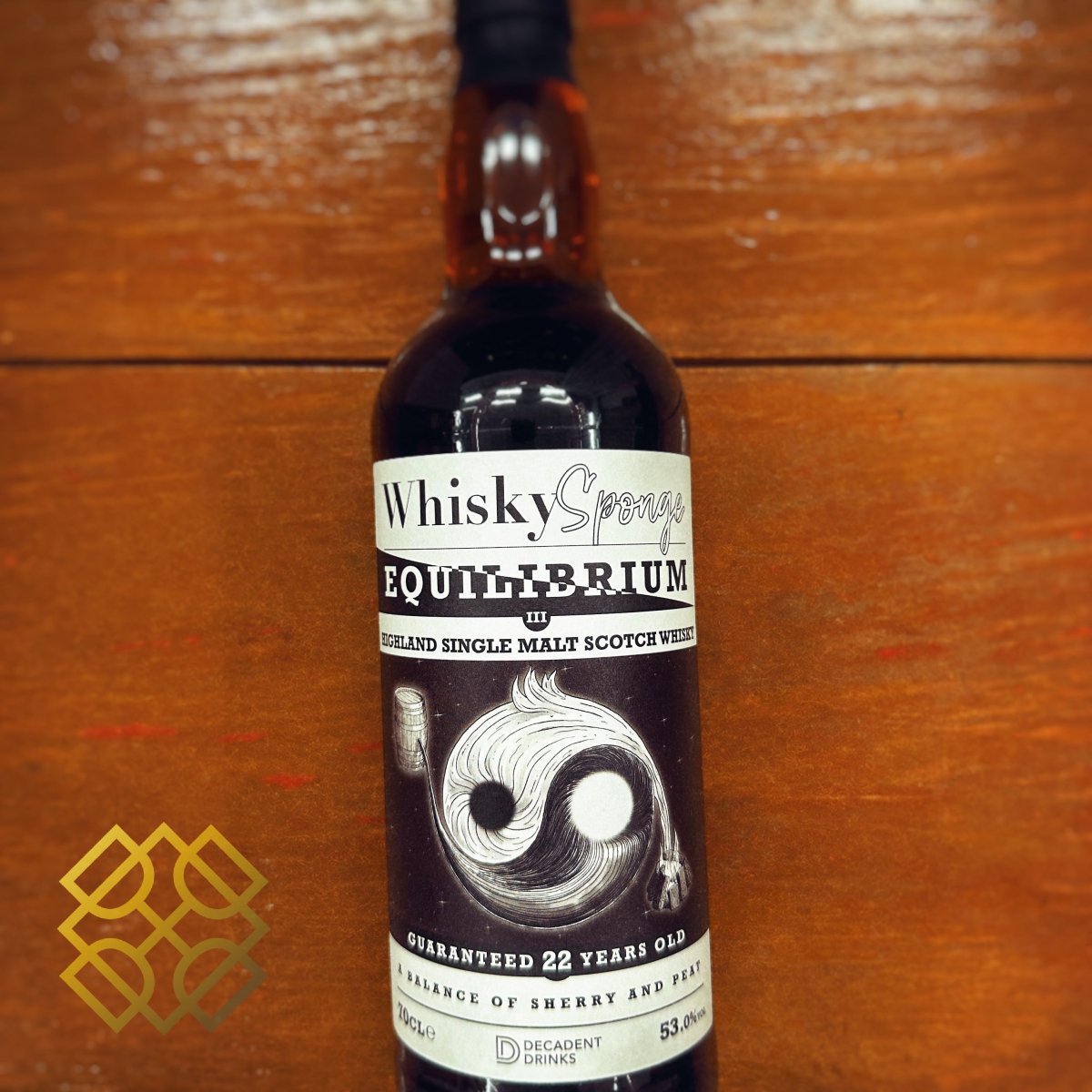 Whisky Sponge Ardmore - 22YO, 1997+2000/2024, Equilibrium III, 2nd Fill Sherry Hogshead, 53% (分現金/信用卡價) - 蘇格蘭威士忌