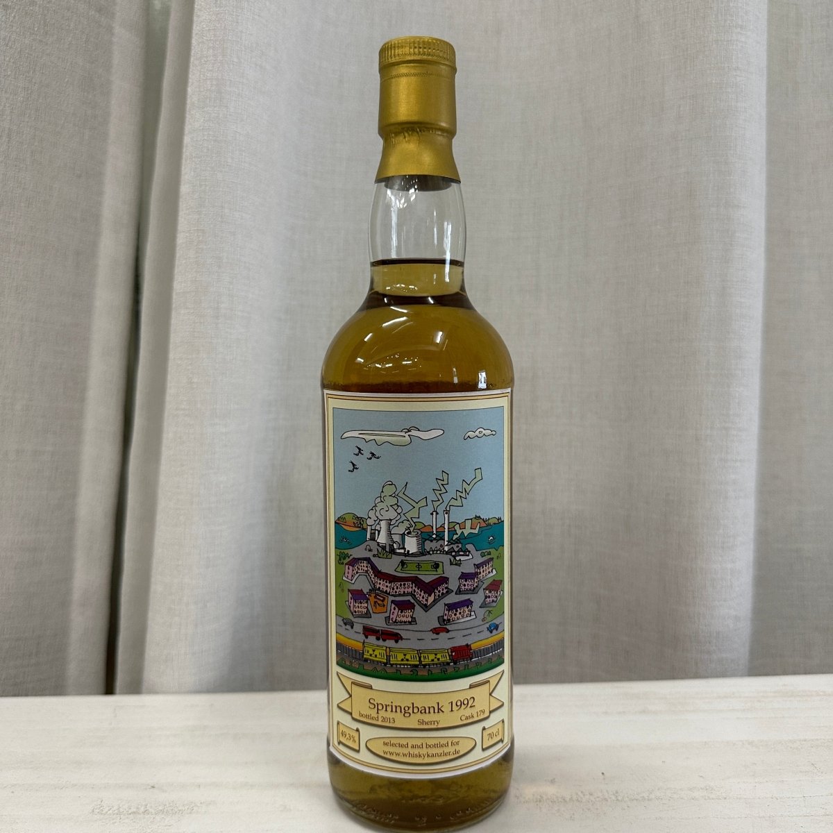 Whiskykanzler Springbank 1992/2013, 179, 49.3% (WB87.9) (分現金/信用卡價) - 蘇格蘭威士忌
