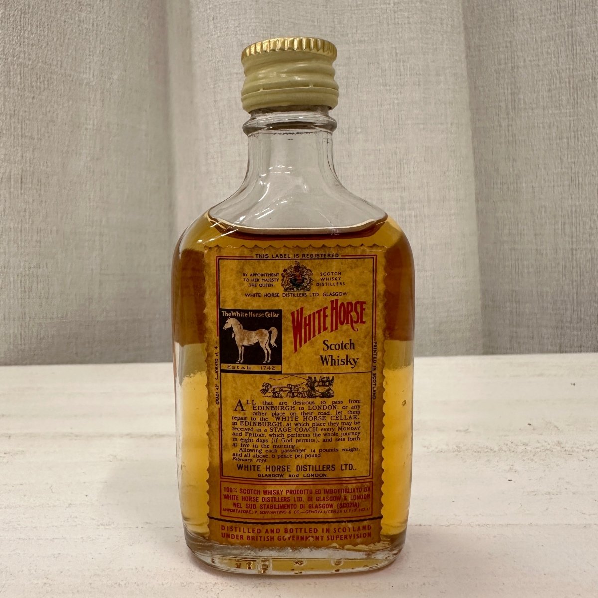 White Horse, Old Bottling, 43.5%, 40ml - 蘇格蘭威士忌