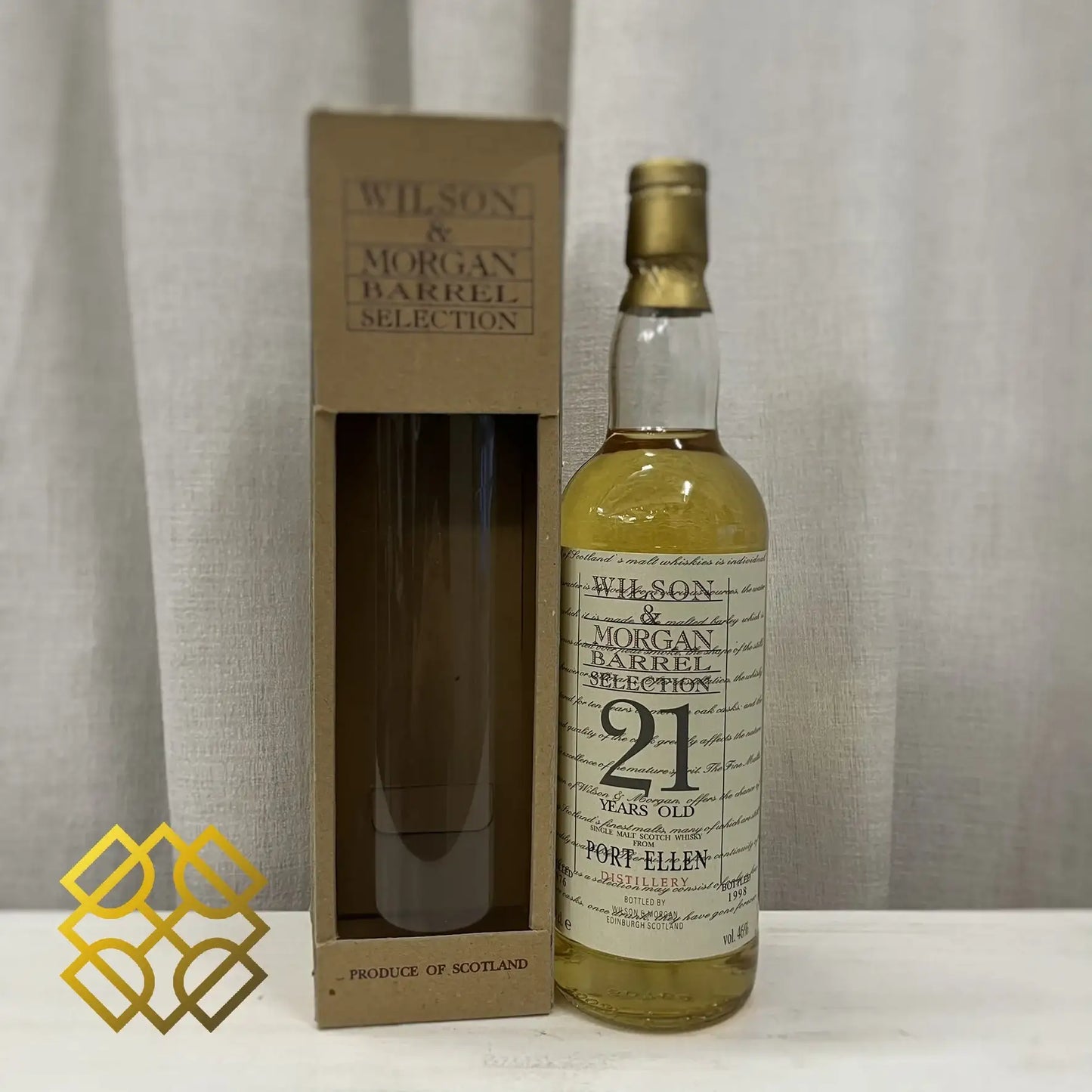 Wilson & Morgan Port Ellen - 21YO, 1976/1998, Barrel Selection, 46% (WF93) (分現金/信用卡價) - Scotch Whisky