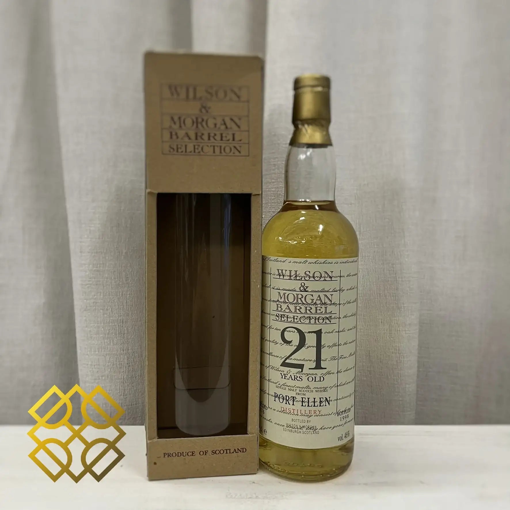 Wilson & Morgan Port Ellen - 21YO, 1976/1998, Barrel Selection, 46% (WF93) (分現金/信用卡價) - Scotch Whisky
