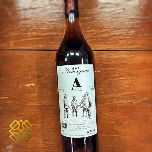 Wu Dram Clan Aurian - ~48YO, 1974/2022, Armagnac, 49.4% - Armagnac