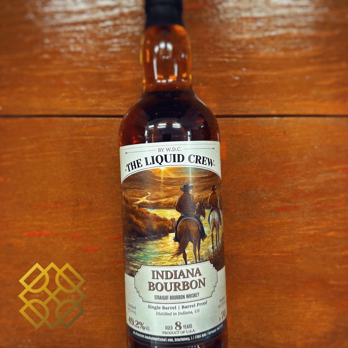 Wu Dram Clan Indiana - 8YO, 2015/2024, The Liquid Crew 2, 49.2% - 美國威士忌