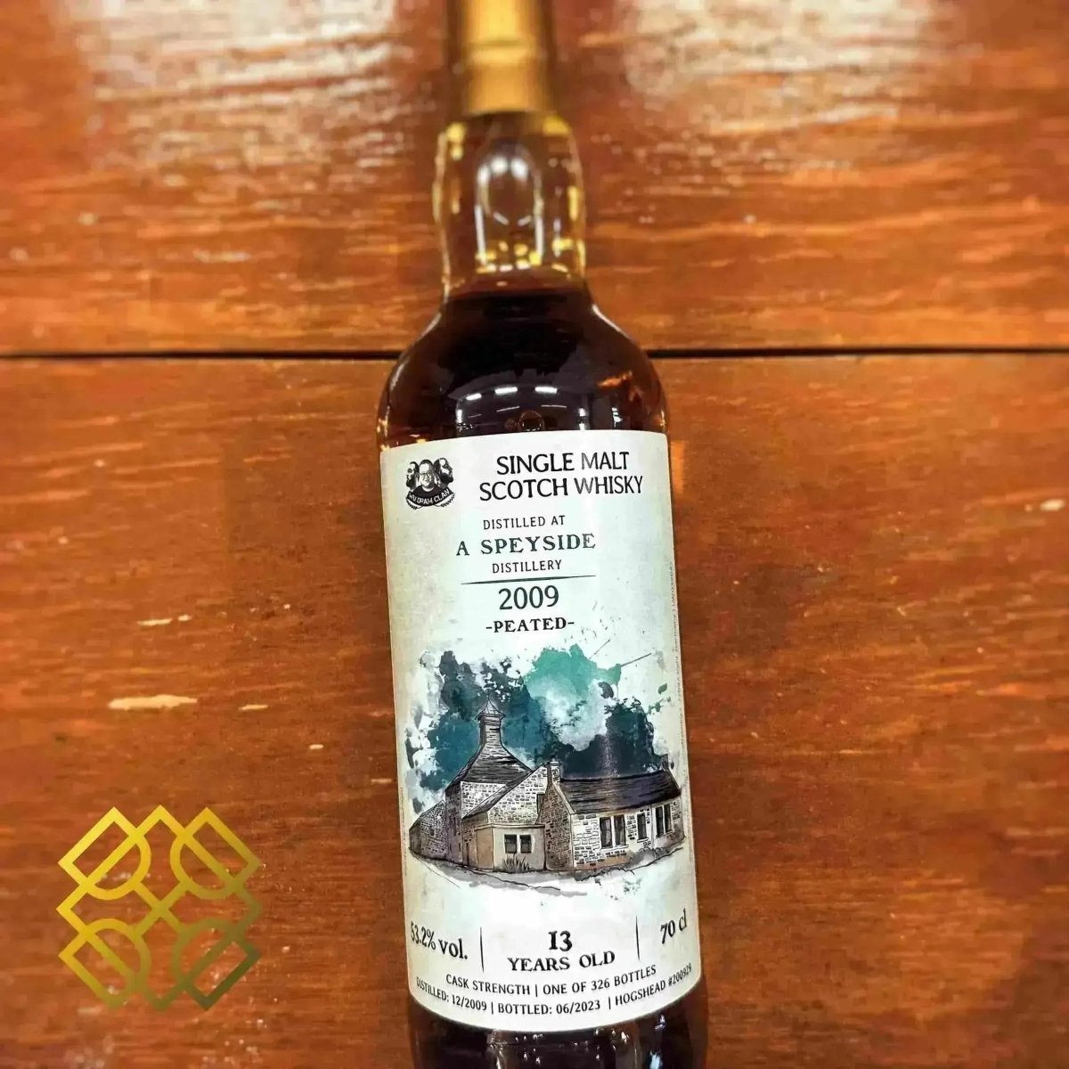 Wu Dram Clan Speyside (BenRiach) - 13YO, 2009/2023, #200929, 53.2% - Scotch Whisky