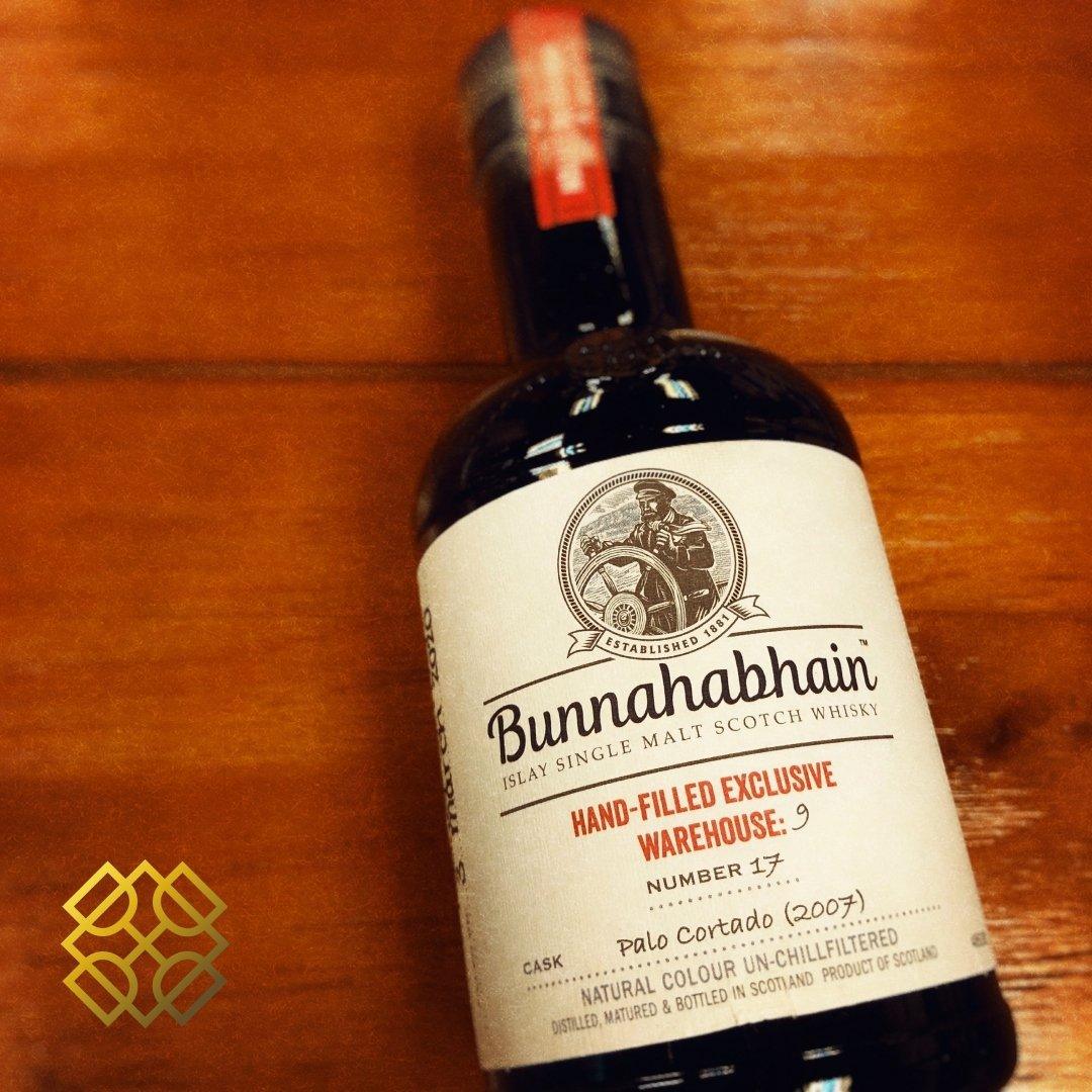 Bunnahabhain - Hand-filled 13YO 2007/2020 Palo Cortado 55.6%, 200ml, whisky, 威士忌