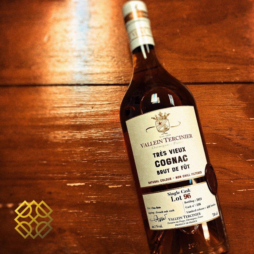 Vallein Tercinier Cognac 25YO, 1996/2021, Single Cask, 48.7%, Cognac