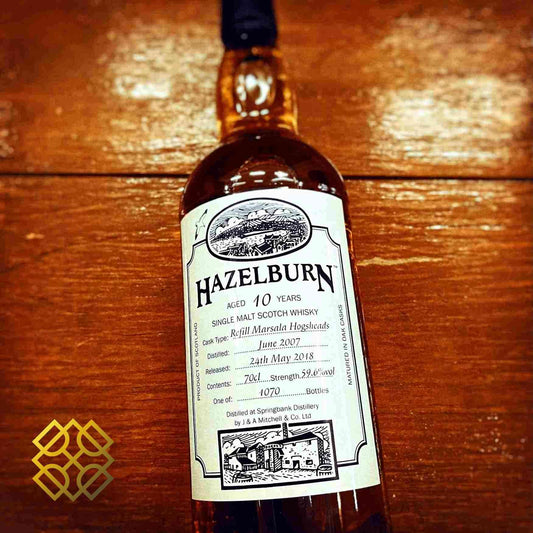 Hazelburn - 10YO, 2007/2018, 59.6%   Type: Single Malt Whisky