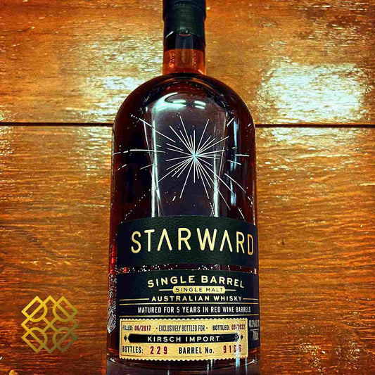 Starward - Single Barrel  5YO, 2017/2022, 48.3%  Type: Single Malt Whisky