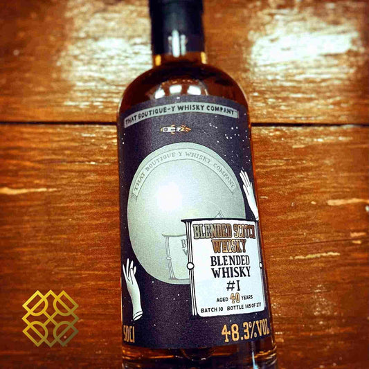 TBWC Blended Whisky - 40YO, Batch 10, 48.3%  Type: Blended Whisky