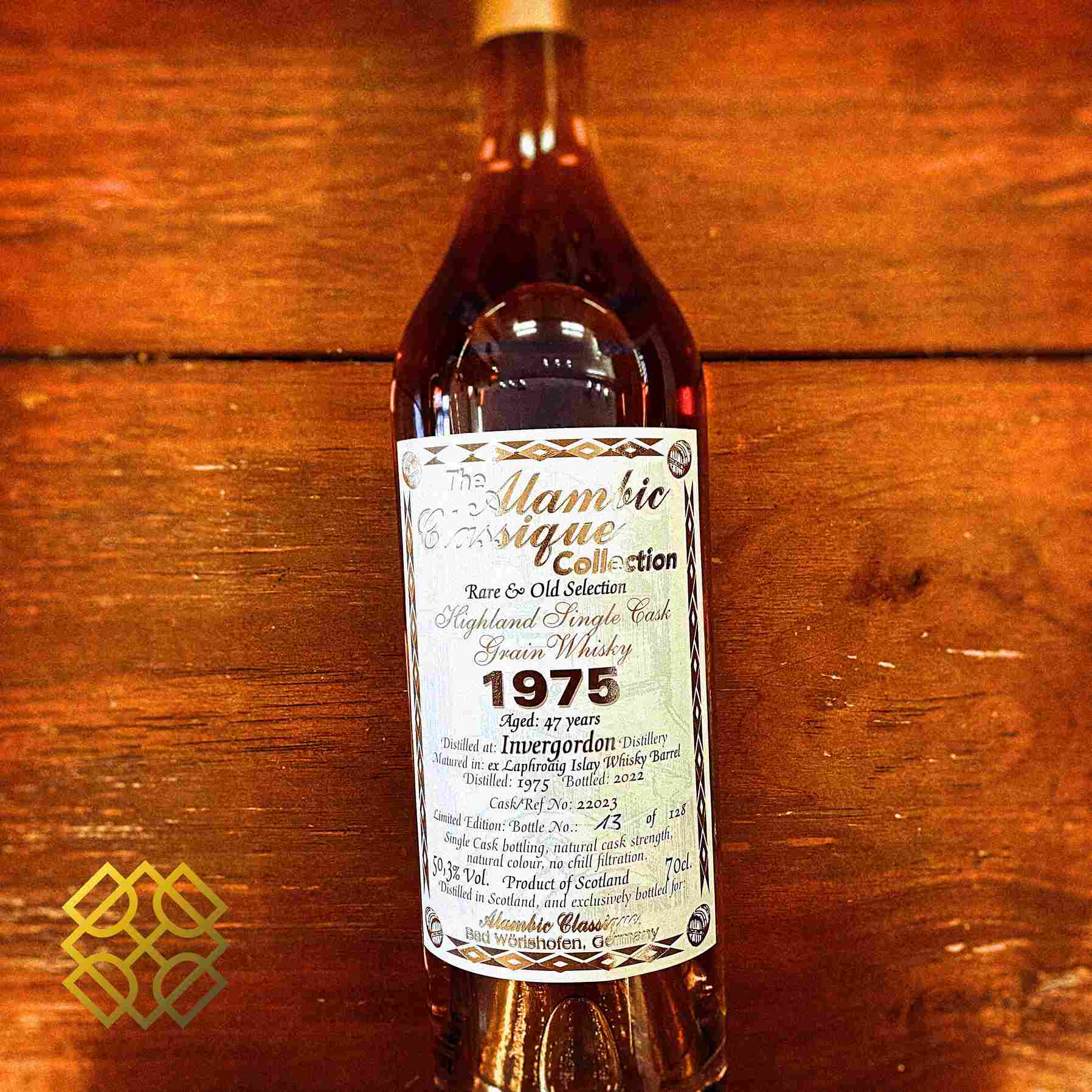 Alambic Classique Invergordon - 47YO, 1975/2022, 50.3%  Type : Single ﻿Grain Whisky 威士忌