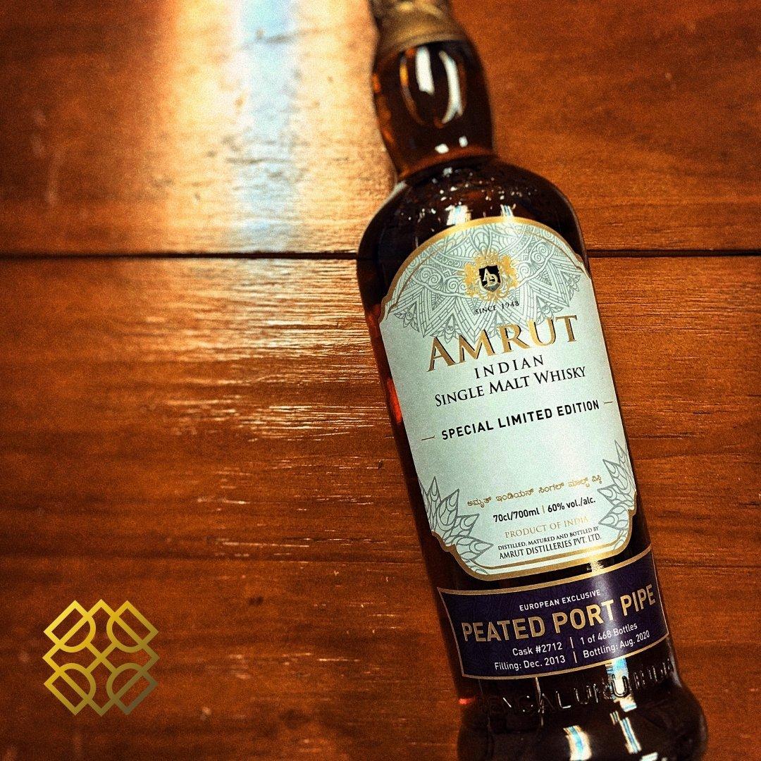 Amrut - 6YO, 2013/2020, Peated Port Pipe, for LMDW, 60% (WB 87.86), whisky, 威士忌