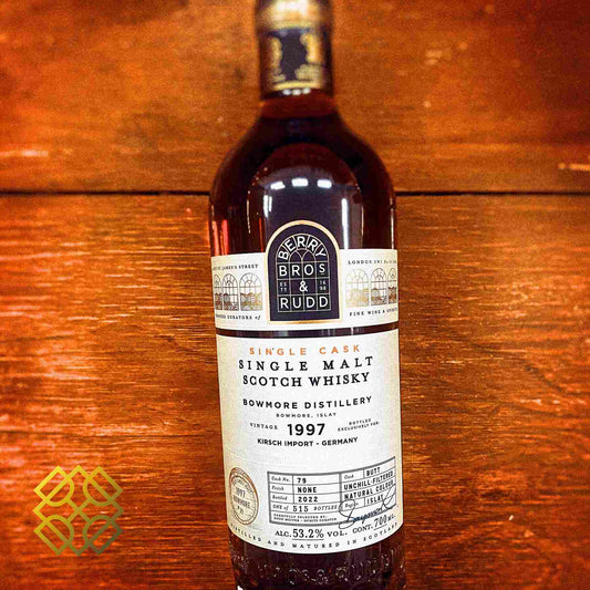 BBR Bowmore - ~25YO, 1997/2022, Sherry Butt, 53.2%  Type : Single Malt Whisky 威士忌