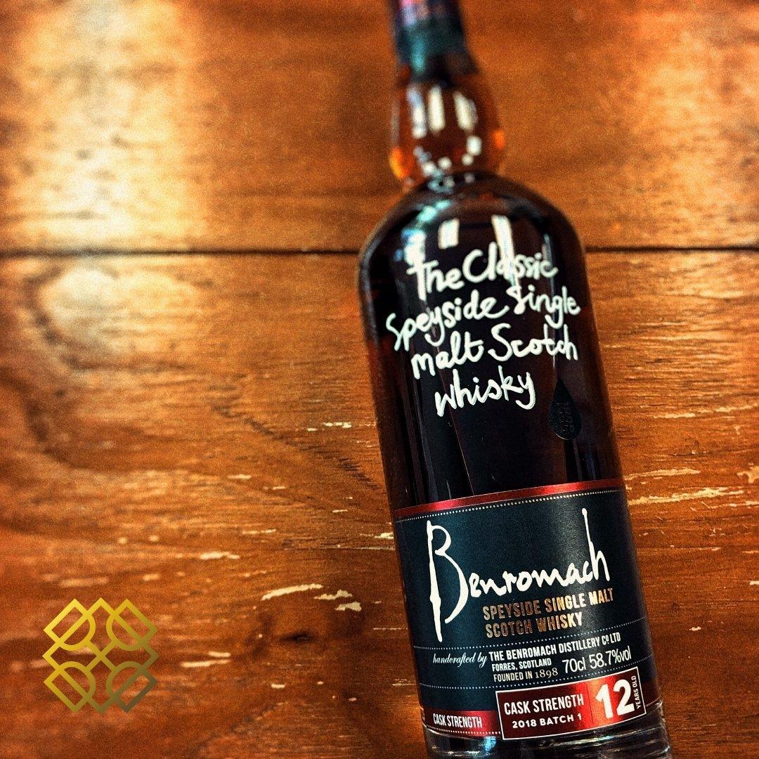 Benromach - 12YO Cask Strength 2018, whisky, 威士忌