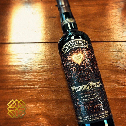 Compass Box - Flaming Heart 2018, 48.9%, whisky, 威士忌, blended whisky