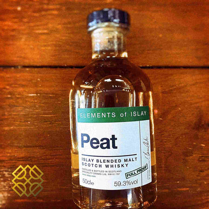 Elements of Islay - Peat, 2016 bottled, 59.3%   Type : Blended malt whisky 威士忌