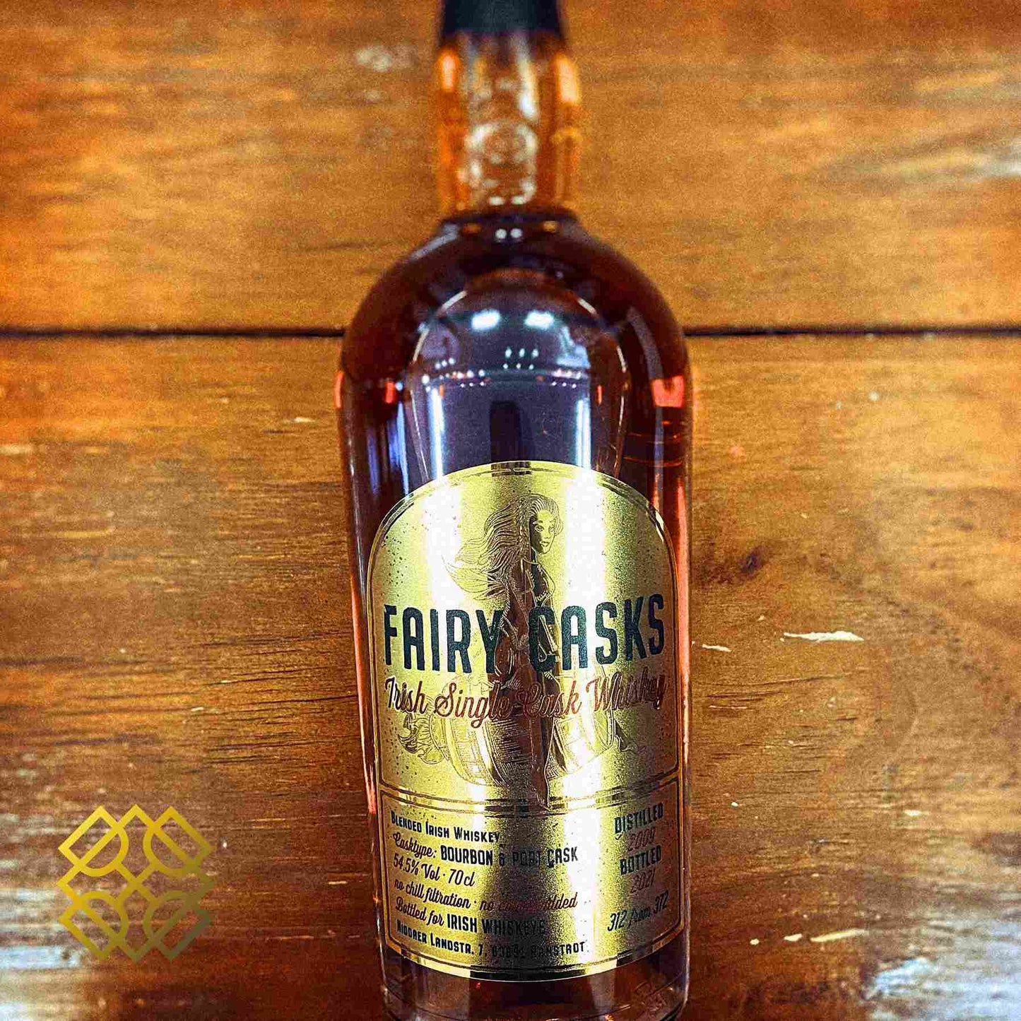 Fairy Cask - Blended Irish 12YO, 2009/2021, 54.5% - Irish Whiskey - Country_Ireland - Hidden - Price_$1001 - $1500- - - - 威士忌 Whisky