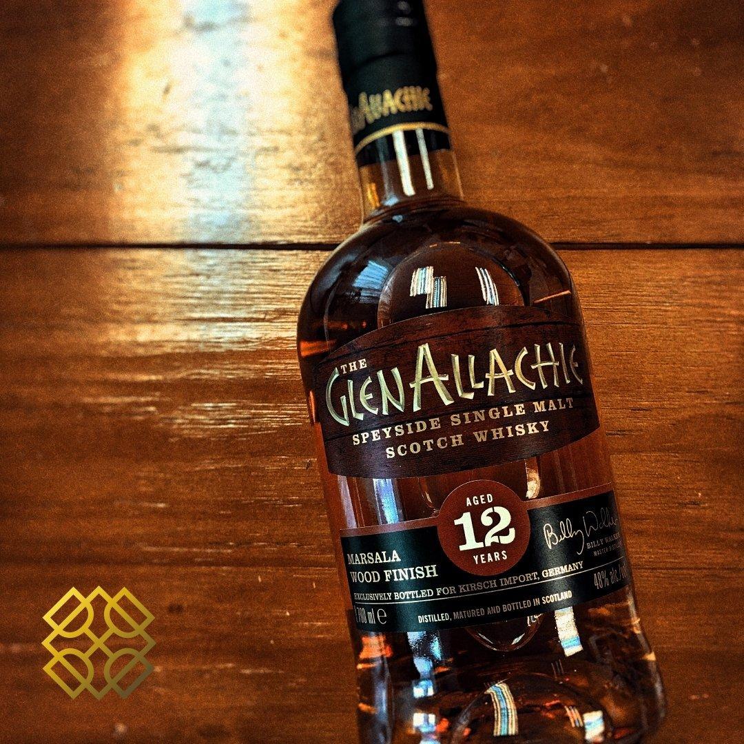 GlenAllachie - 12YO, Marsala Wood finish, 48%, whisky, 威士忌
