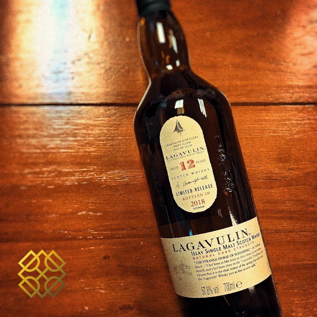 Lagavulin - 12YO Cask Strength 2018 version, 57.8%, whisky, lagavulin, lagavulin whisky