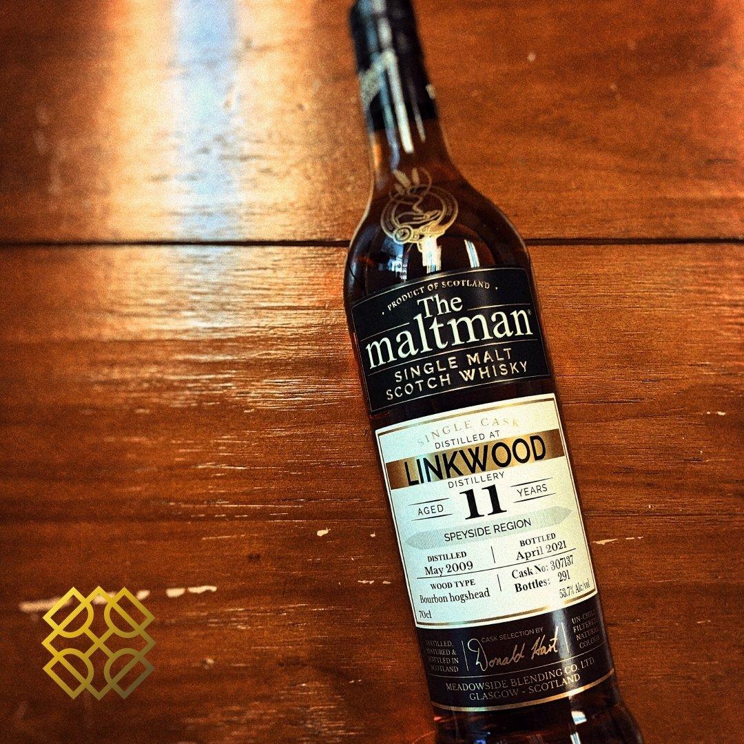 The Maltman - Linkwood 11YO, Bourbon, 53.7%, whisky, 威士忌, linkwood