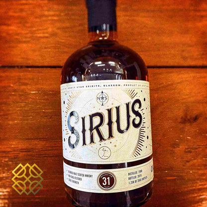 NSS - Sirius - 31YO, 2019, blended malt, 43.1%  Type : Blended malt whisky 威士忌