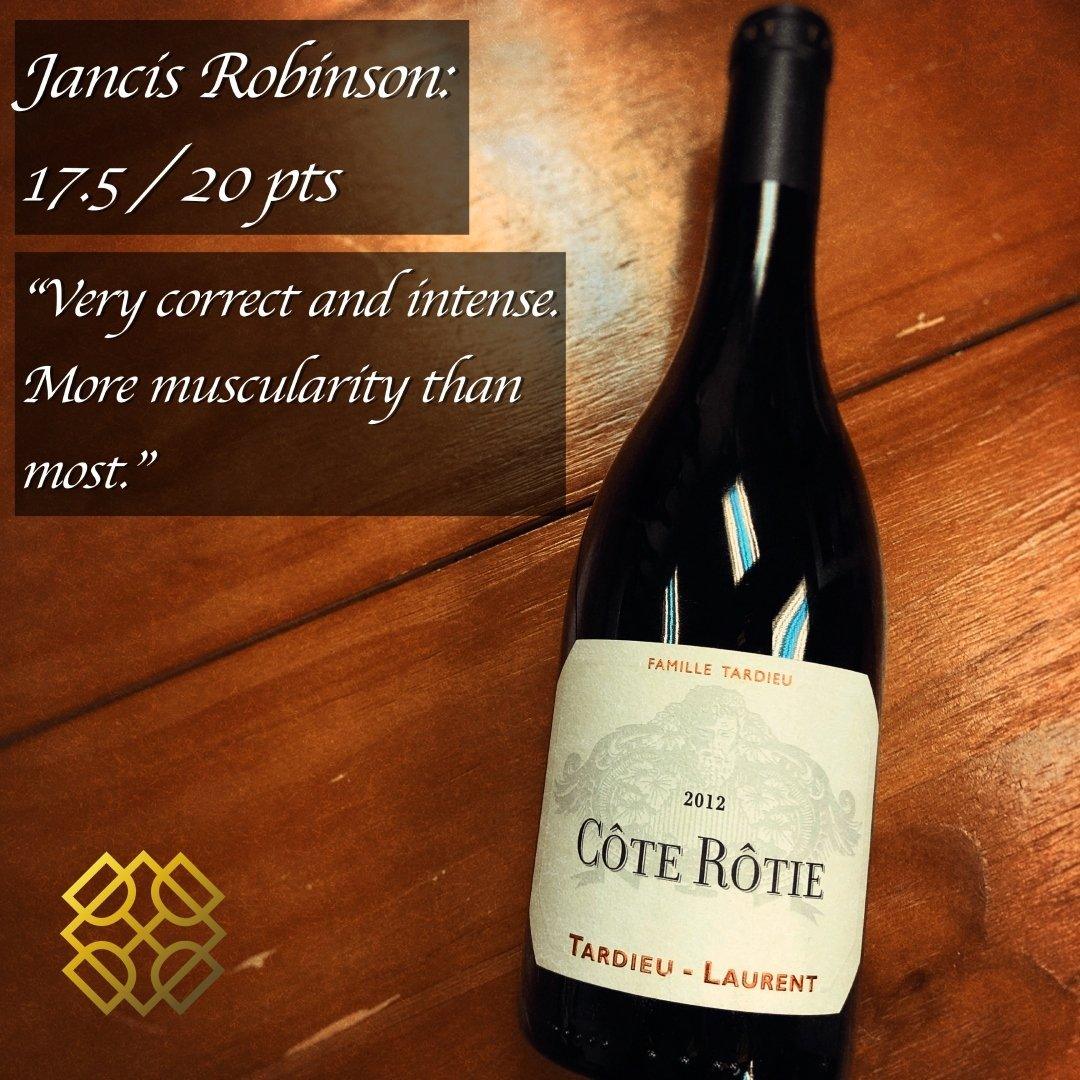 Tardieu-Laurent - Cote-Rotie 2012 (JR 17.5, Vivino 4.1),red wine, wine, rhone wine