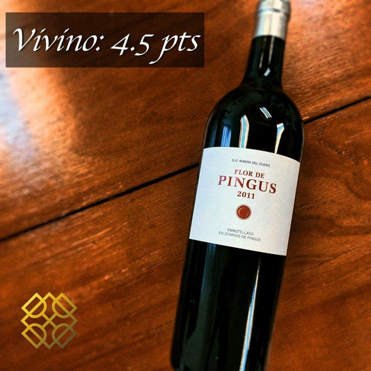 Dominio de Pingus - Flor de Pingus 2011 (Vivino 4.5) , wine, red wine, spain