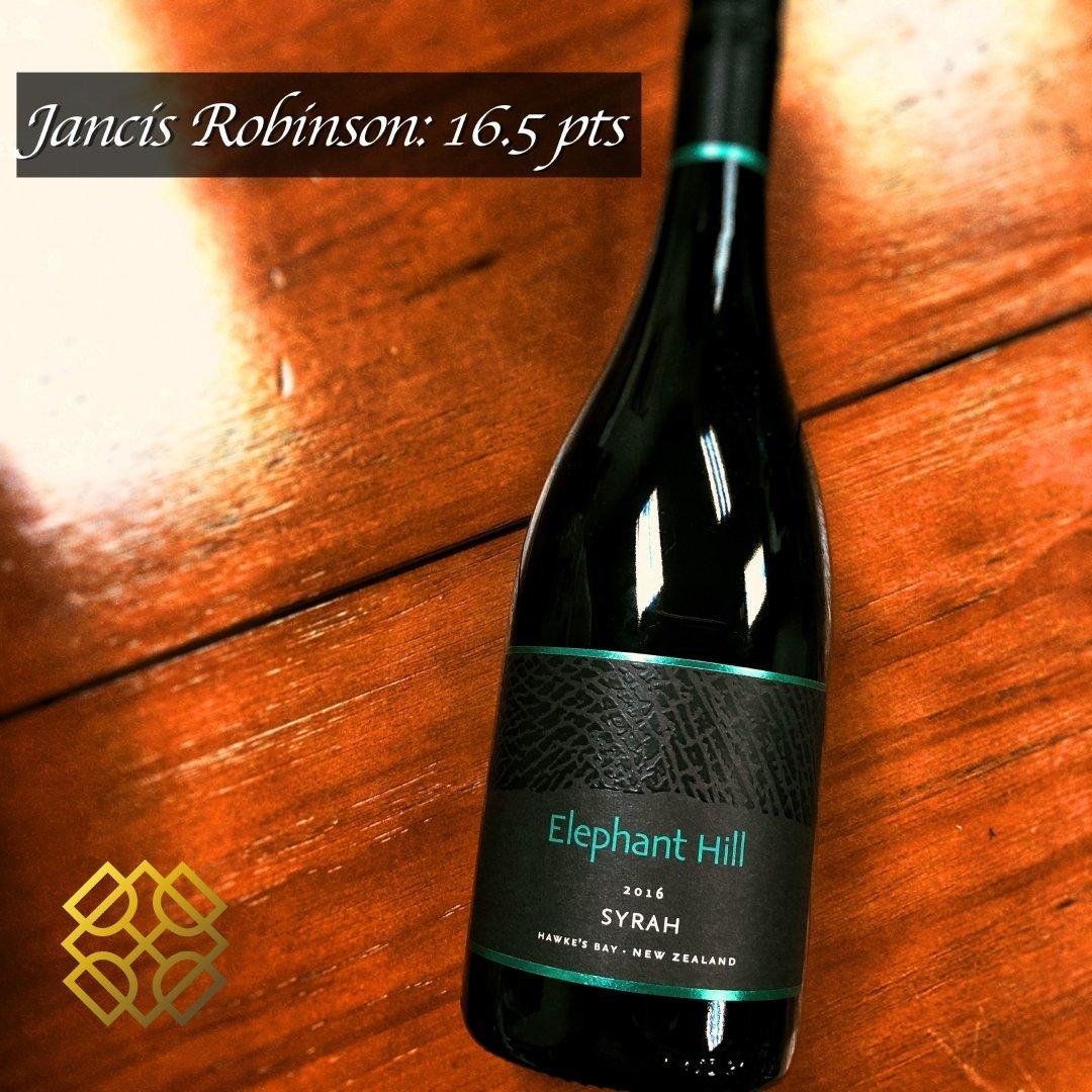 Elephant Hill Syrah 2016 (JR 16.5) , new zealand, wine, red wine