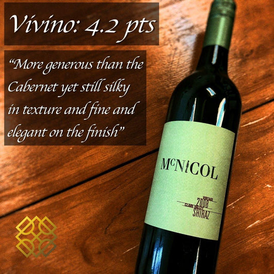 Mitchell - McNicol Shiraz 2008 (Vivino 4.2, WA94), wine, red wine, australia wine