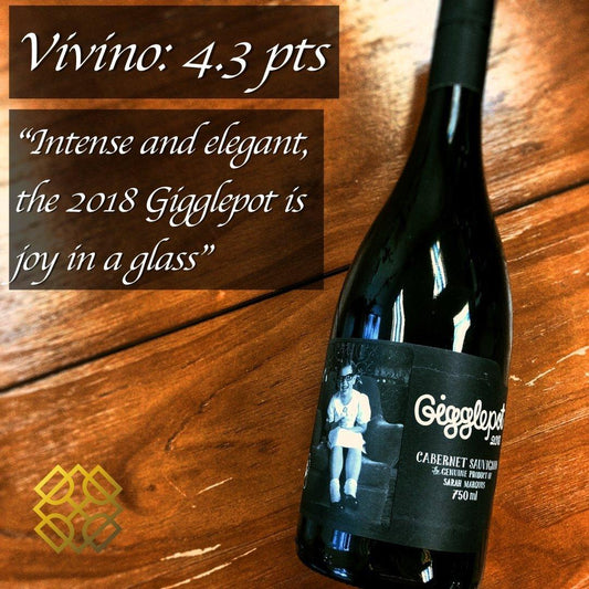 Mollydooker - Gigglepo Cabernet Sauvignon 2018 (Vivino 4.3), wine, red wine, australia wine