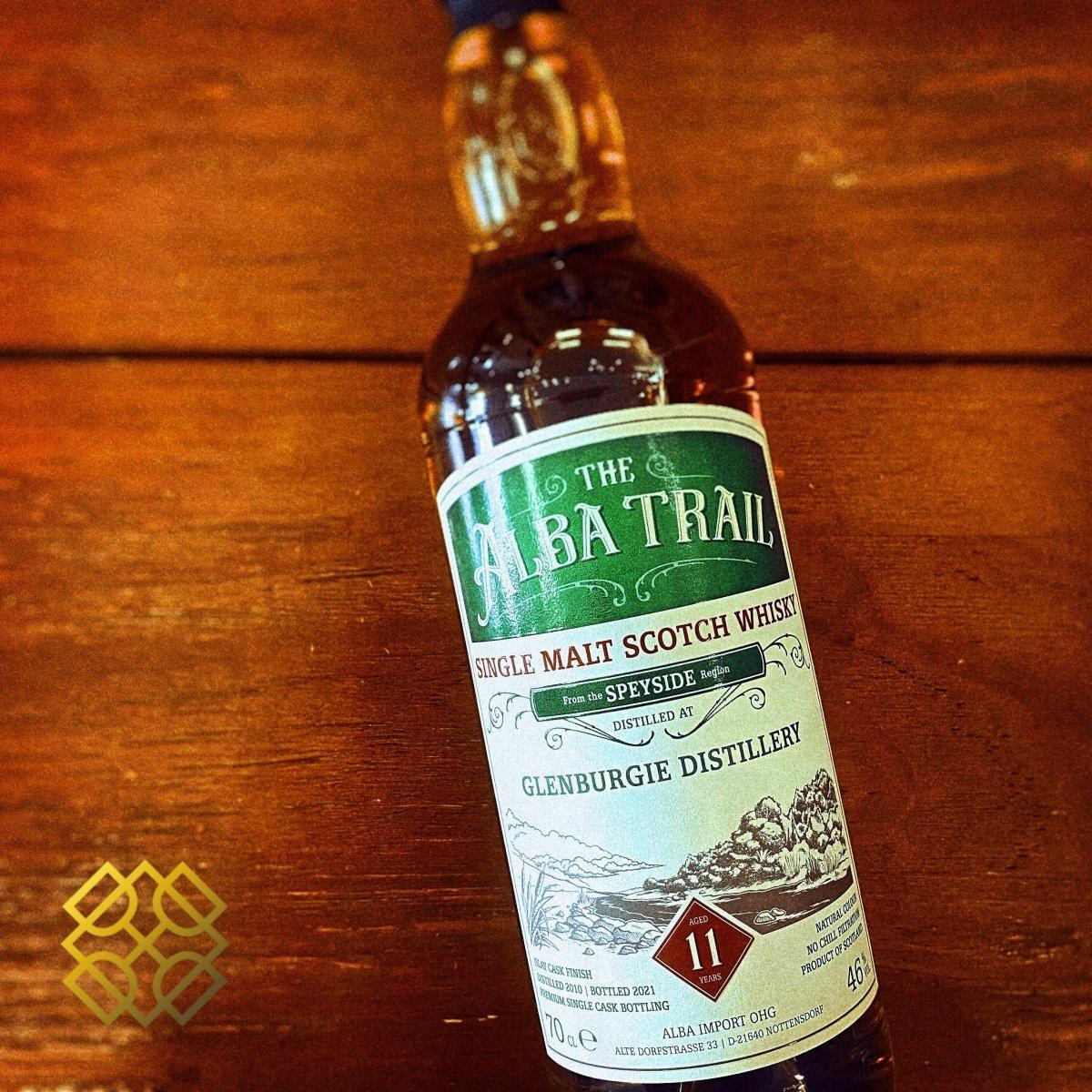 Alba Trail Glenburgie - 11YO, 2010/2021, 46%  Type : Single malt whisky 威士忌