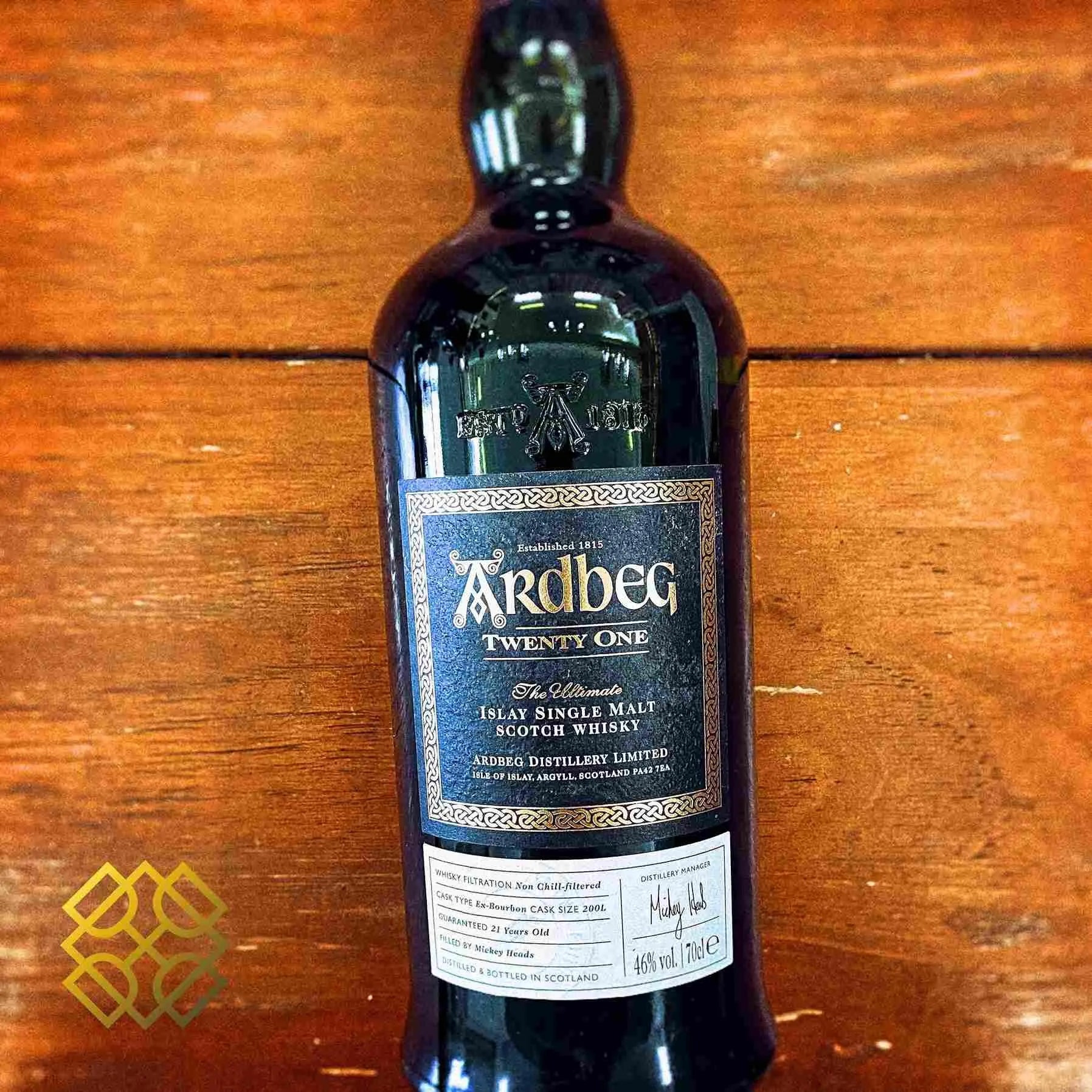 Ardbeg Twenty One - 21YO, 2016, 46% (WF91) (分現金/信用卡價) - Scotch Whisky