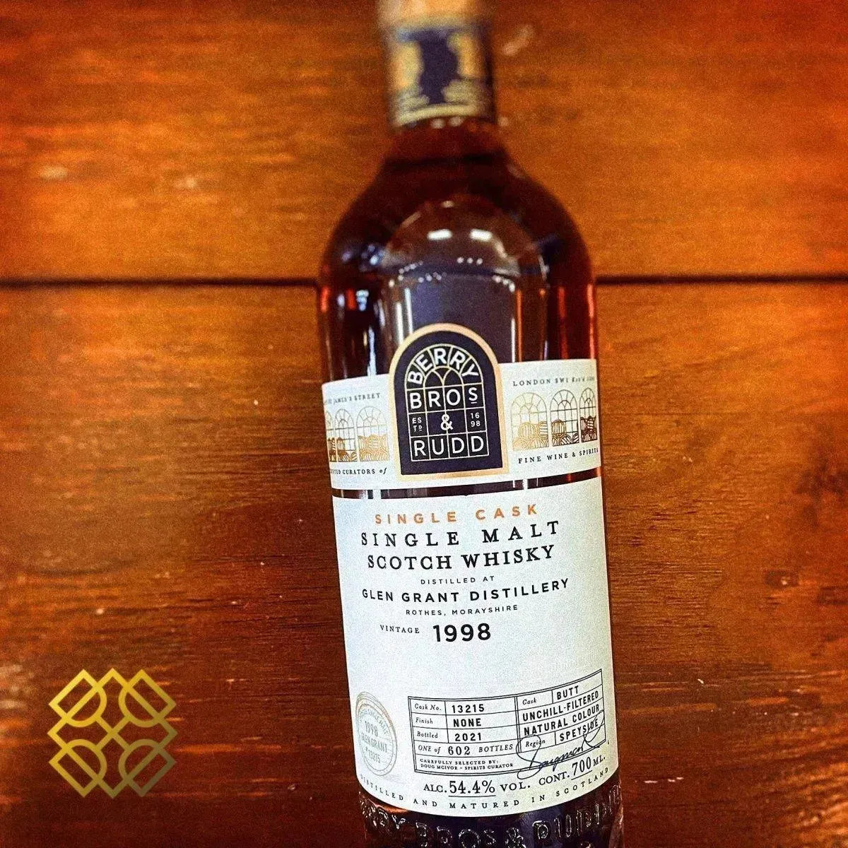 BBR Glen Grant - ~23YO, 1998/2021, 54.4% (WB 87.3) (分現金/信用卡價) - Scotch Whisky