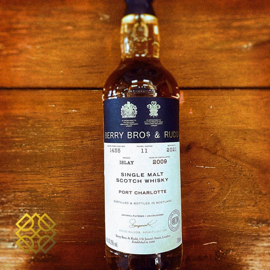 BBR Port Charlotte - 11YO, 2009/2021, 61.2%  Type : Single Malt Whisky 威士忌