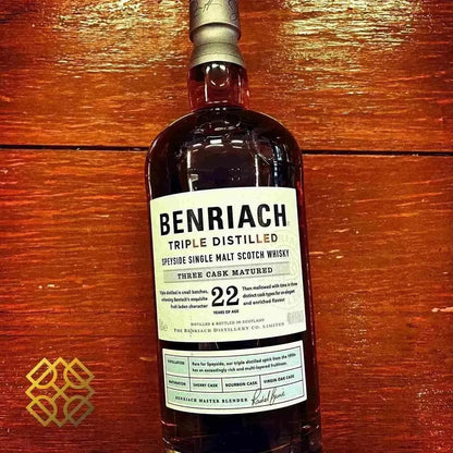 BenRiach - 22YO, 2000/2022, Triple Distilled, 46.8% - Scotch Whisky