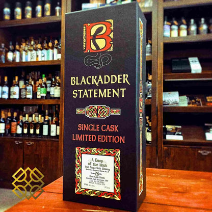 Blackadder A Drop of the Irish - 26YO, 1989/2016, 57.4% - Irish Whiskey