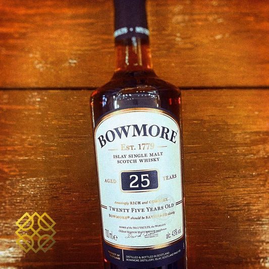 Bowmore - 25YO, 43% - Scotch Whisky