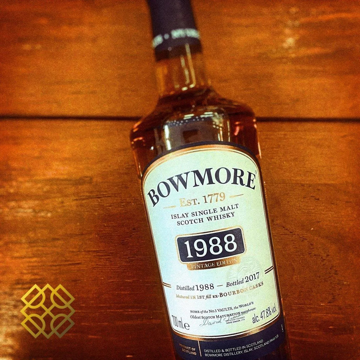 Bowmore - ~29YO, 1988/2017, 47.8% - Scotch Whisky