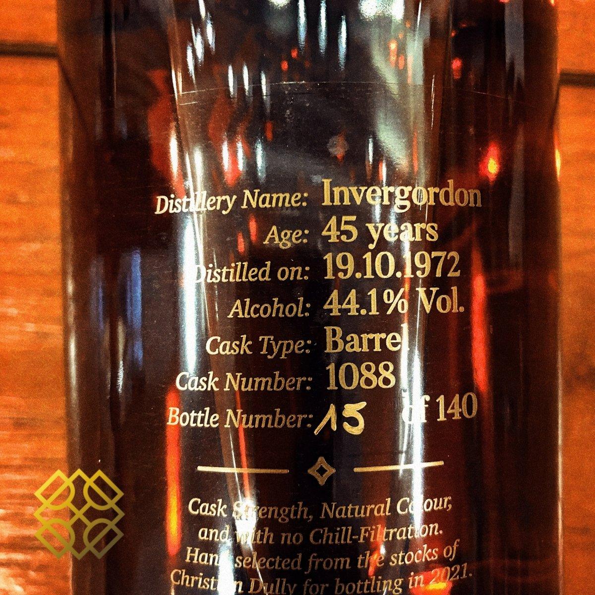 C. Dully Invergordon - 45YO, 44.1% (WB 88.56) (分現金/信用卡價) - 威士忌 - Country_Scotland - Distillery_Invergordon - hidden- - -