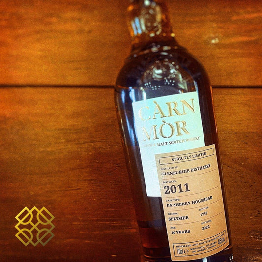 Càrn Mòr Glenburgie - 10YO, 2011/2022, 47.5%  Type : Single malt whisky 威士忌