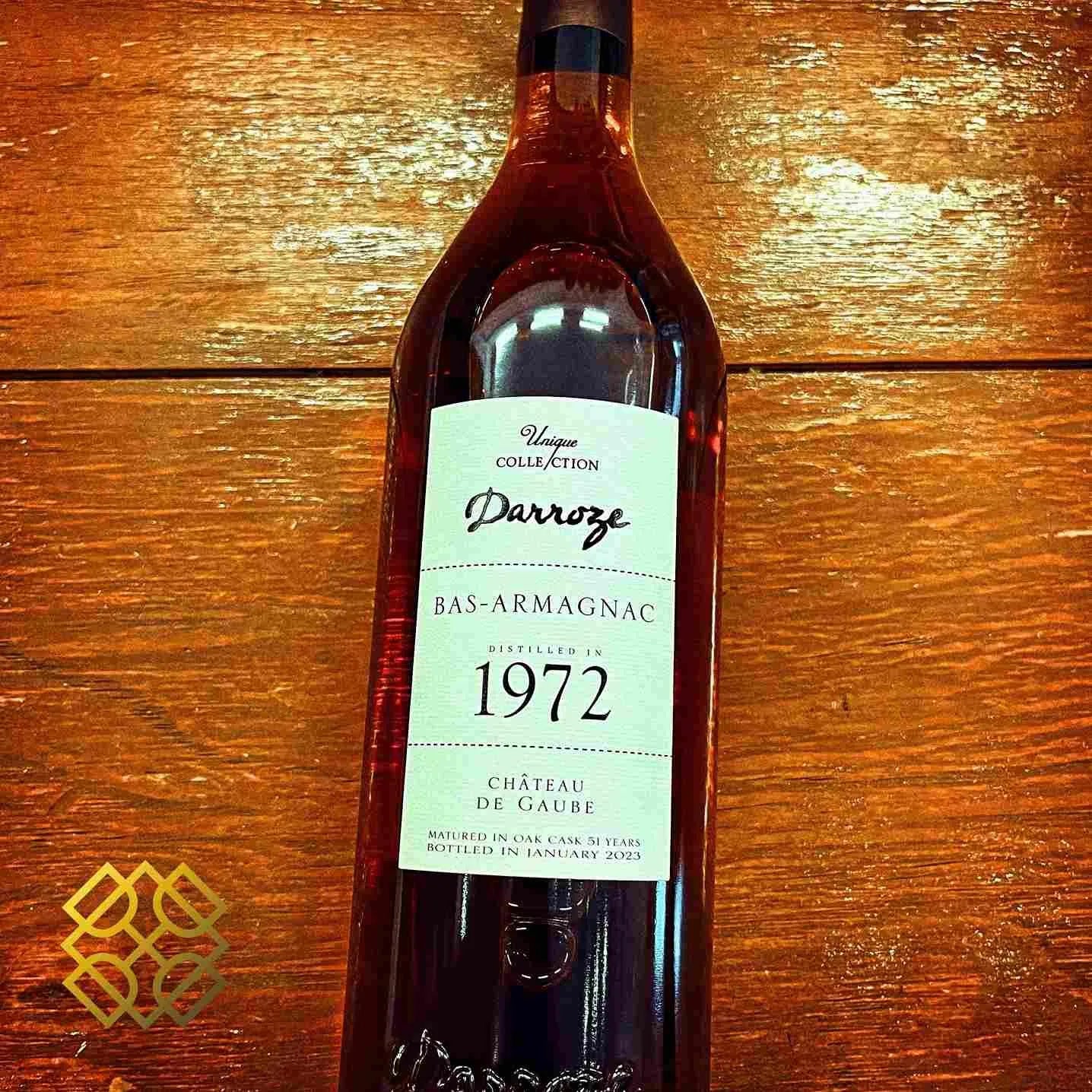 Darroze - 51YO, 1972/2023, Château de Gaube, 43% - Armagnac