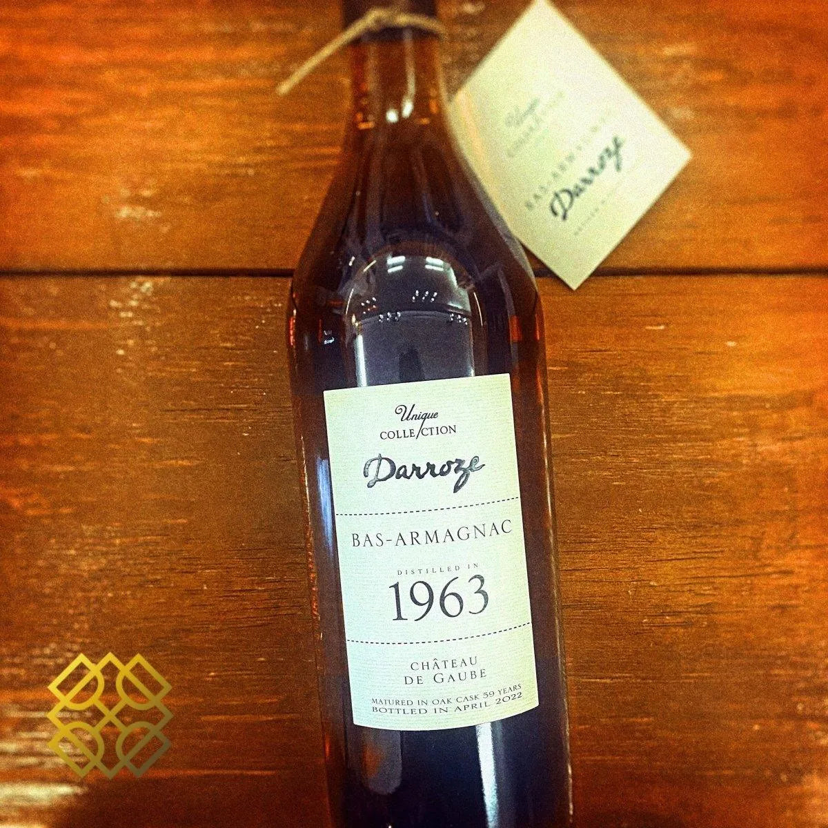 Darroze - 59YO, 1963/2022, Château de Gaube, 45.5% - Armagnac