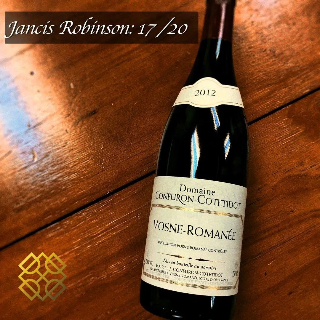 Dom Confuron-Cotetidot - Vosne-Romanée 2012 (JR17) - Red Wine - France