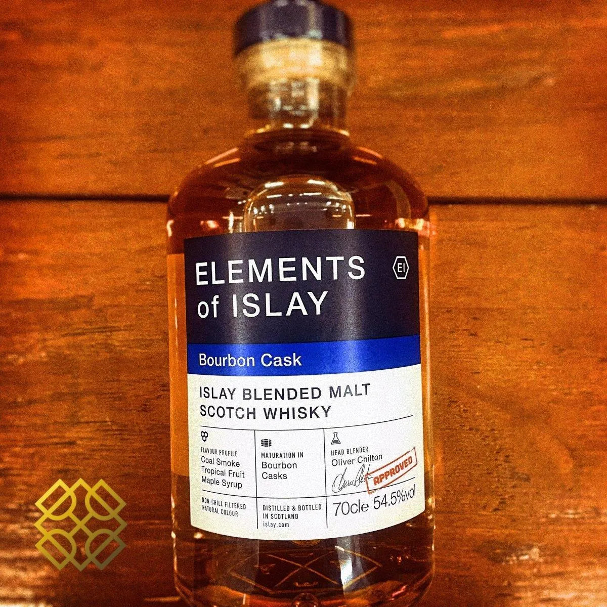 Elements of Islay - Bourbon Cask, 2022 bottled, 54.5% (WF88) - Scotch Whisky