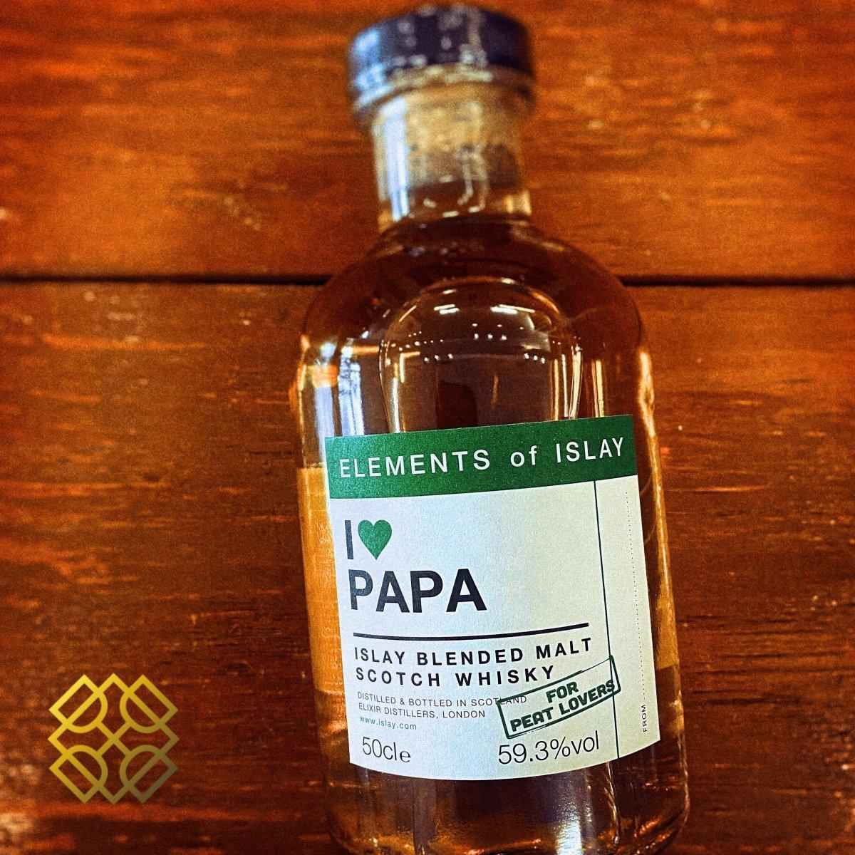 Elements of Islay - I love Papa, 59.3%  Type : Blended malt whisky 威士忌