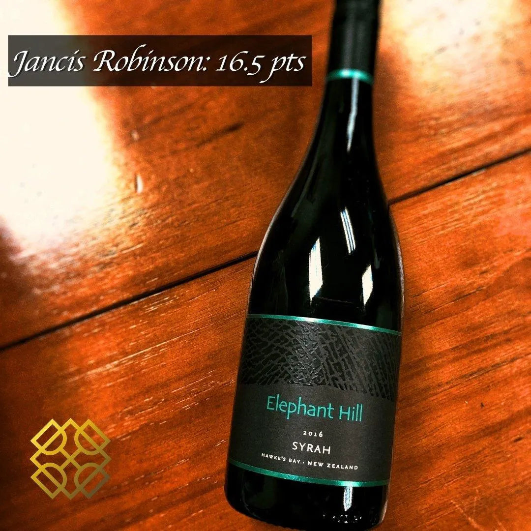 Elephant Hill Syrah 2016 (JR 16.5) - Red Wine - Red Wine - New Zealand