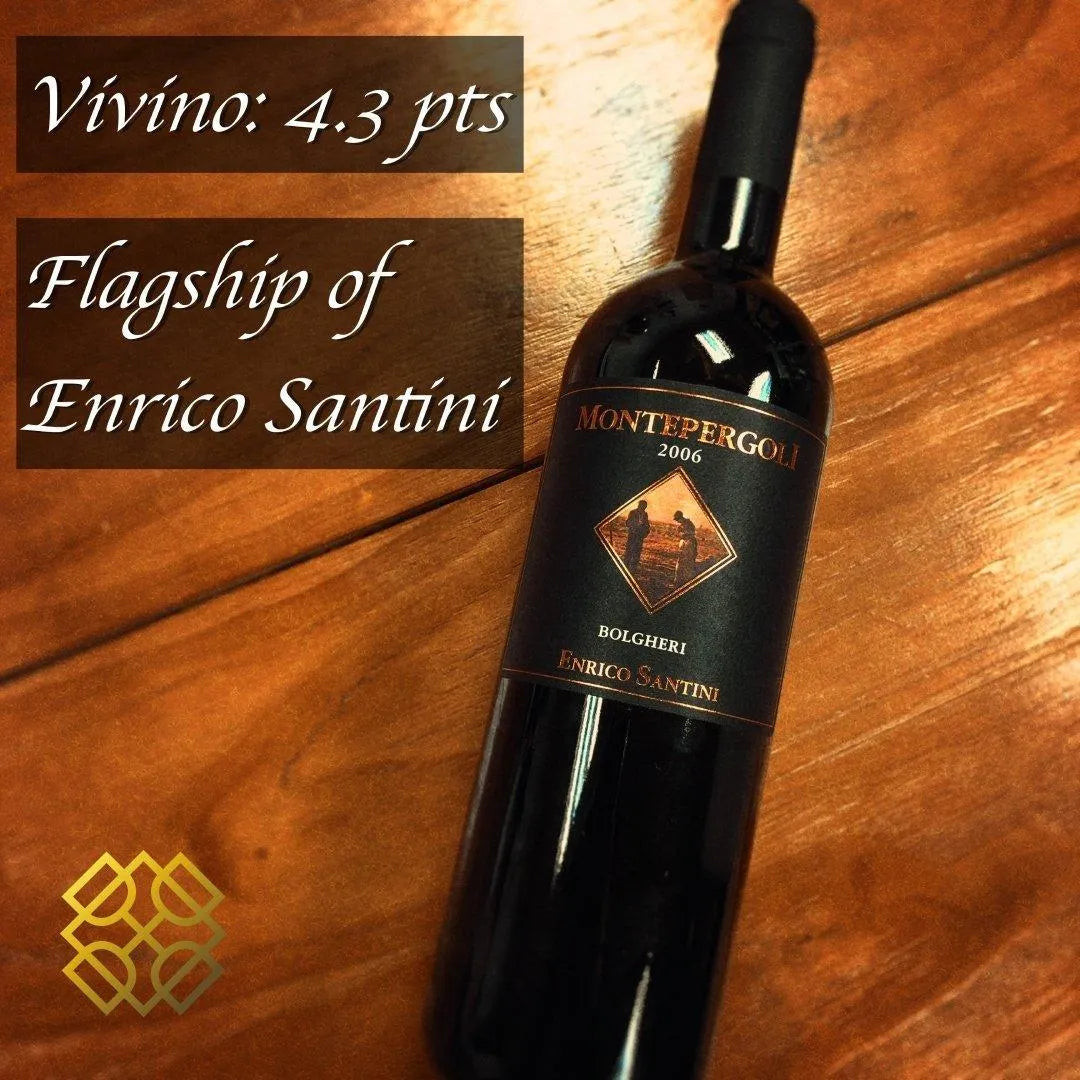 Enrico Santini - Montepergoli 2006 (Vivino 4.3) - Red Wine - Italy