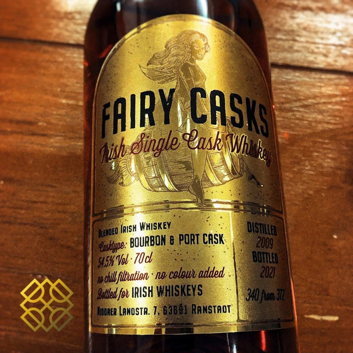 Fairy Cask - Blended Irish 12YO, 2009/2021, 54.5% - Irish Whiskey