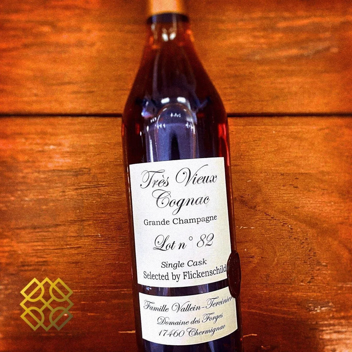 Famille Vallein Tercinier - ~40YO Cognac, Lot 82, 44.2% (WF91) - Cognac