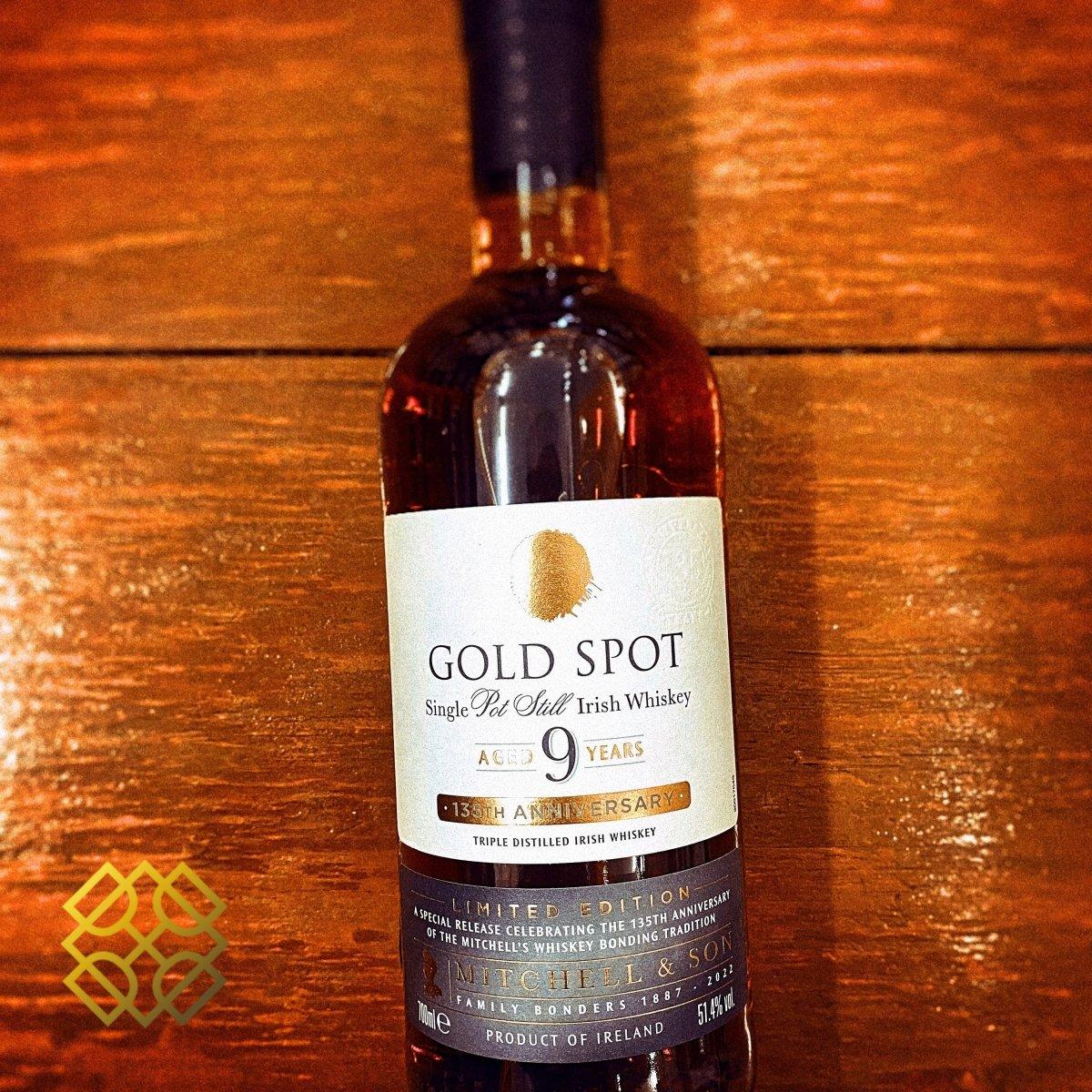 Gold Spot - 9YO, 135th Anniversary Limited Edition, 2022, 51.4%  Type : Single malt whisky 威士忌